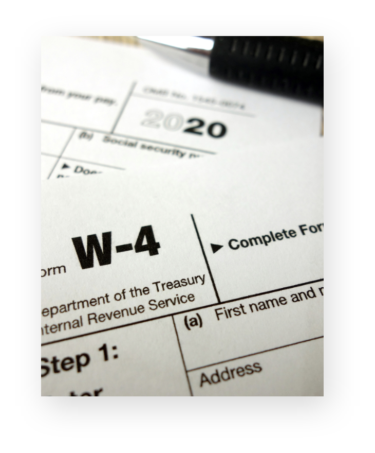 IRS Form W-4 image